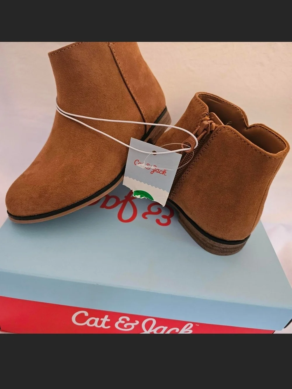Youth- Tan Suede Chelsea Ankle Boots